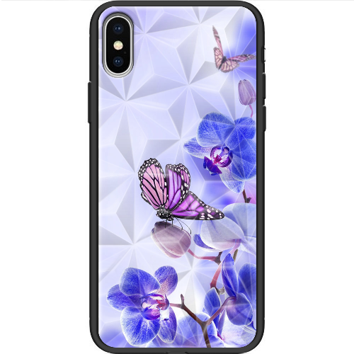 Чехол BoxFace iPhone XS Orchids and Butterflies