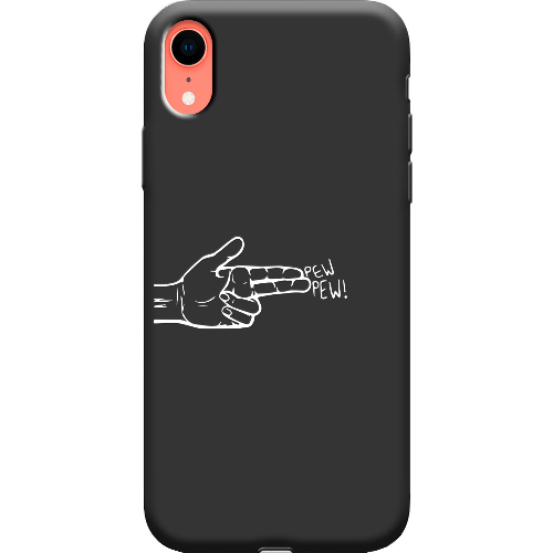 Чехол Boxface iPhone XR Pew Pew