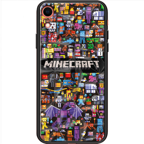 Чехол Boxface iPhone XR Minecraft Mobbery