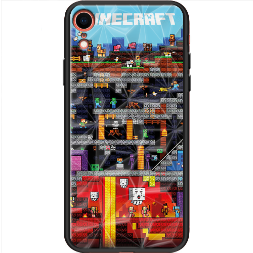 Чехол Boxface iPhone XR Minecraft Lode Runner