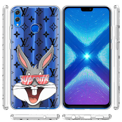 Чехол BoxFace Honor 8x looney bunny