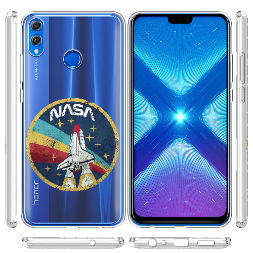 Чехол BoxFace Honor 8x Space Shuttle NASA