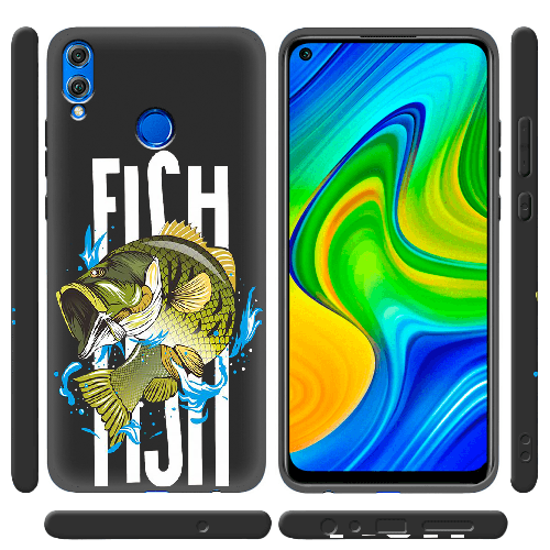 Чехол BoxFace Honor 8x Bass fish