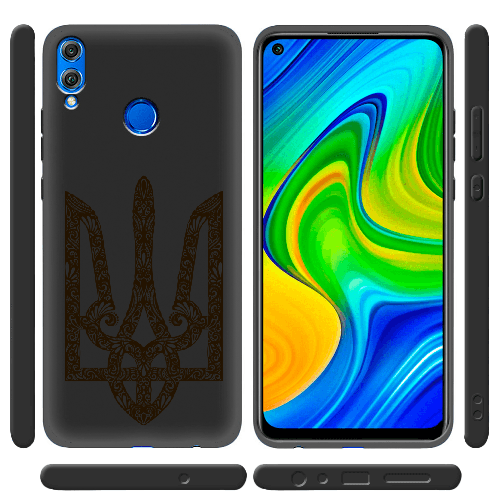 Чехол BoxFace Honor 8x Ukrainian Black Trident