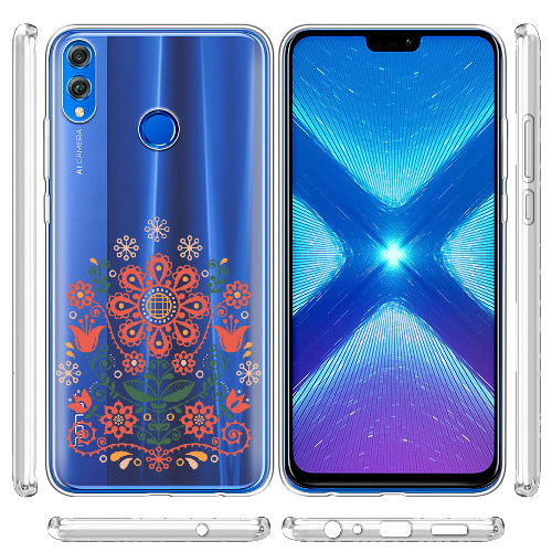 Чехол BoxFace Honor 8x Ukrainian Ornament