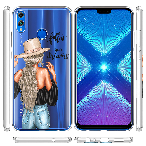 Чехол BoxFace Honor 8x Follow Your Dreams