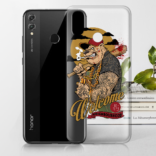 Чехол BoxFace Honor 8x welcome to thy neighborhood