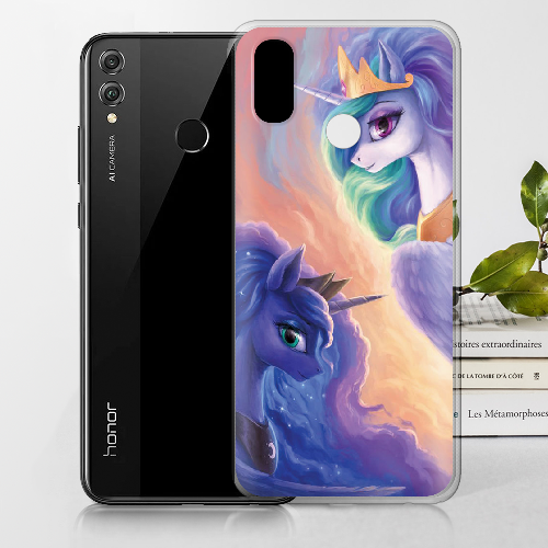 Чехол BoxFace Honor 8x My Little Pony Rarity Princess Luna