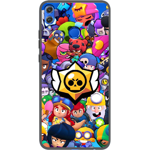 Чехол BoxFace Honor 8x Brawl Stars