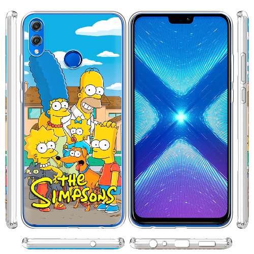 Чехол BoxFace Honor 8x the simpsons