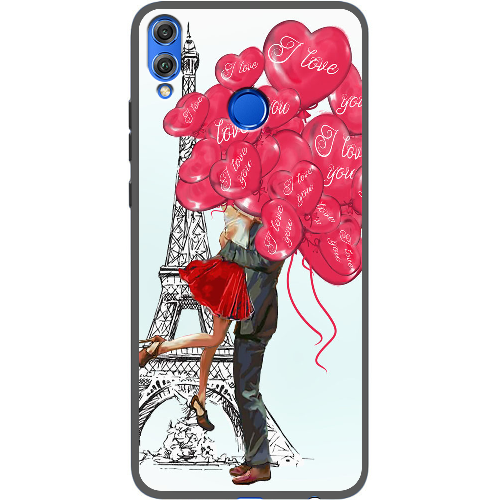 Чехол BoxFace Honor 8x Love in Paris