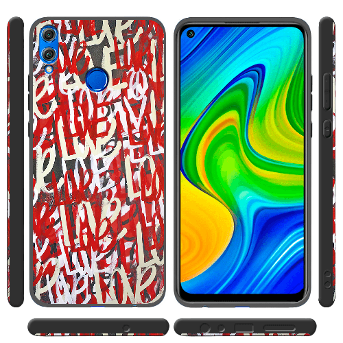 Чехол BoxFace Honor 8x Love Graffiti