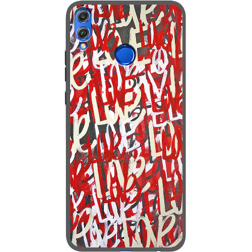 Чехол BoxFace Honor 8x Love Graffiti