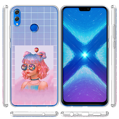 Чехол BoxFace Honor 8x Girl in the Clouds