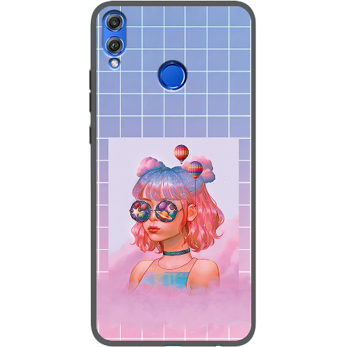 Чехол BoxFace Honor 8x Girl in the Clouds