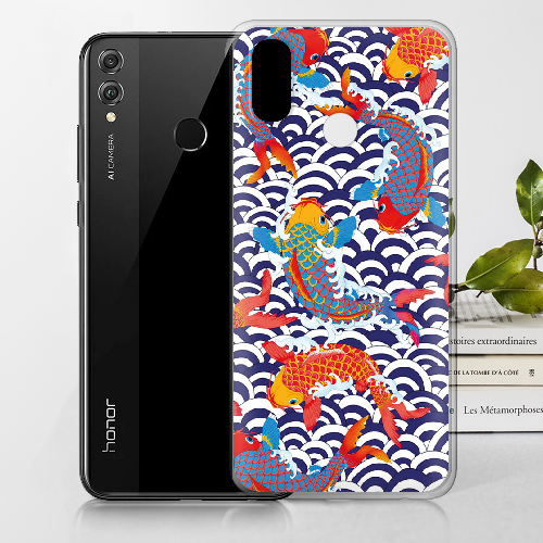 Чехол BoxFace Honor 8x Koi Fish