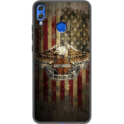 Чехол BoxFace Honor 8x Harley Davidson An American Legend