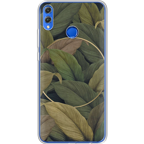 Чехол BoxFace Honor 8x Green Leaf