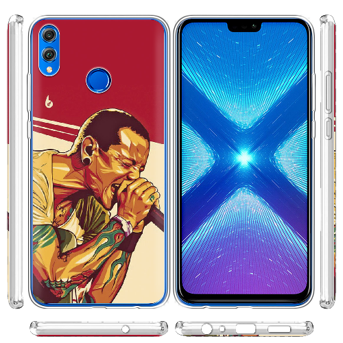 Чехол BoxFace Honor 8x Chester Bennington