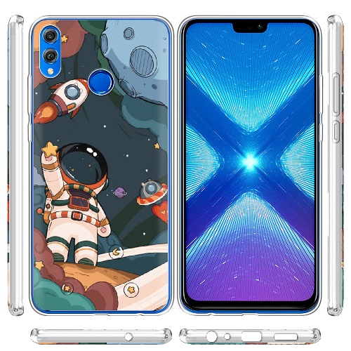 Чехол BoxFace Honor 8x Space Mission