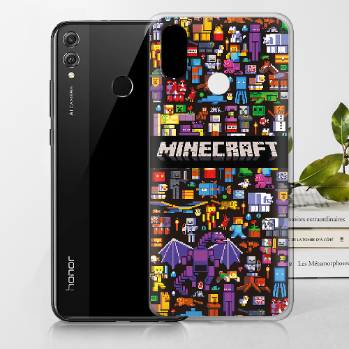 Чехол BoxFace Honor 8x Minecraft Mobbery