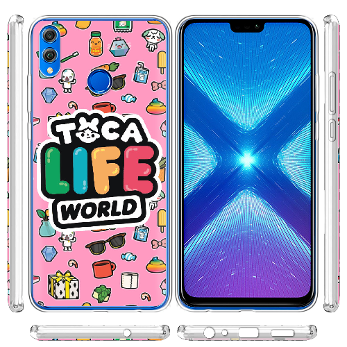 Чехол BoxFace Honor 8x Toca Boca Life World