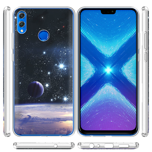 Чехол BoxFace Honor 8x Space Landscape