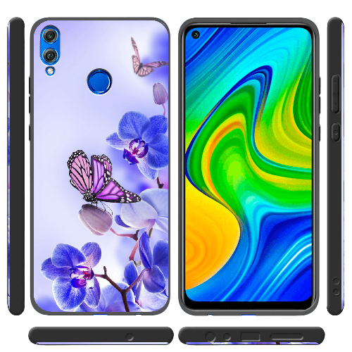 Чехол BoxFace Honor 8x Orchids and Butterflies