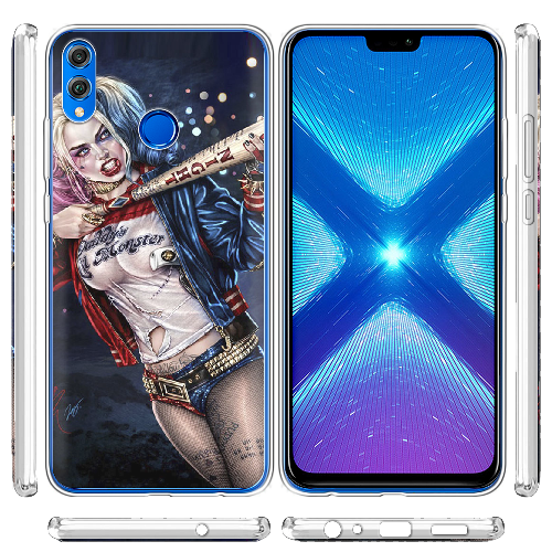 Чехол BoxFace Honor 8x Harley Quinn