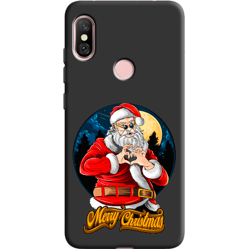 Чехол BoxFace Xiaomi Redmi Note 6 Pro Cool Santa and heart