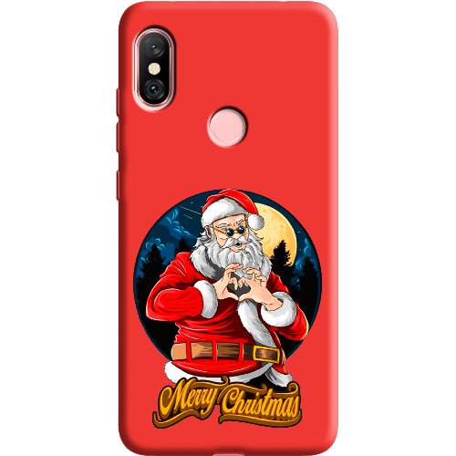 Чехол BoxFace Xiaomi Redmi Note 6 Pro Cool Santa and heart