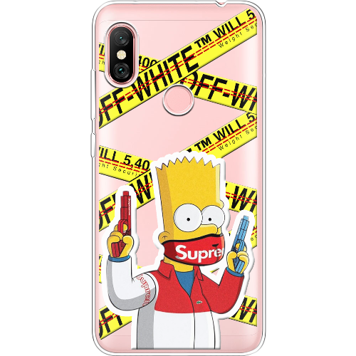 Чехол BoxFace Xiaomi Redmi Note 6 Pro White Bart