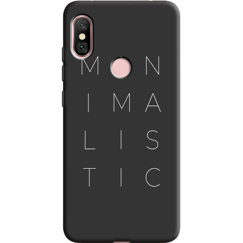 Чехол BoxFace Xiaomi Redmi Note 6 Pro Minimalistic