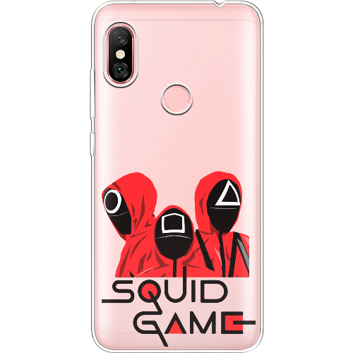 Чехол BoxFace Xiaomi Redmi Note 6 Pro siquid game люди в красном