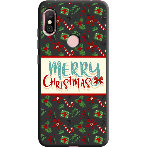 Чехол BoxFace Xiaomi Redmi Note 6 Pro Vintage Christmas Congratulation