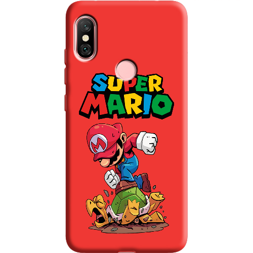 Чехол BoxFace Xiaomi Redmi Note 6 Pro Super Mario