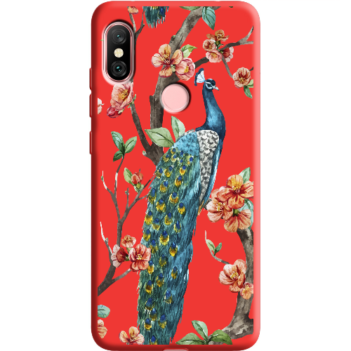 Чехол BoxFace Xiaomi Redmi Note 6 Pro Noble Peacock