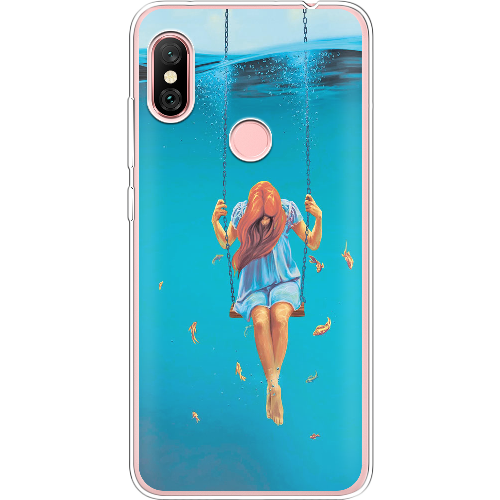 Чехол BoxFace Xiaomi Redmi Note 6 Pro Girl In The Sea