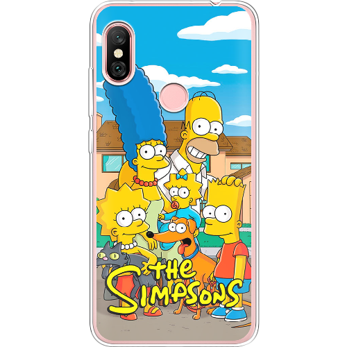 Чехол BoxFace Xiaomi Redmi Note 6 Pro the simpsons