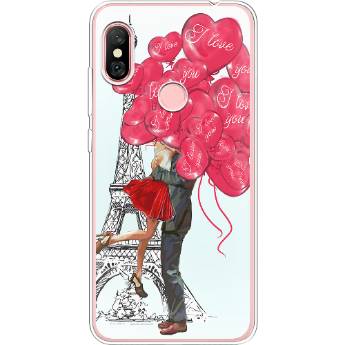 Чехол BoxFace Xiaomi Redmi Note 6 Pro Love in Paris