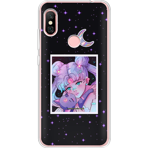 Чехол BoxFace Xiaomi Redmi Note 6 Pro Sailor Moon night