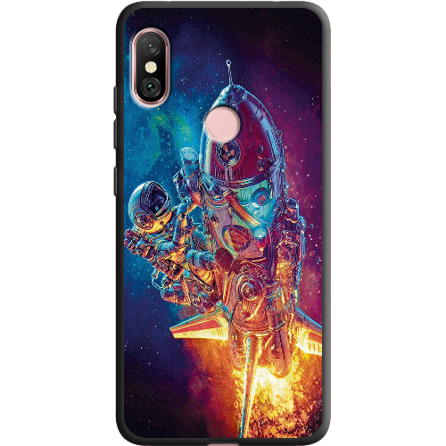 Чехол BoxFace Xiaomi Redmi Note 6 Pro Astronaut in Space