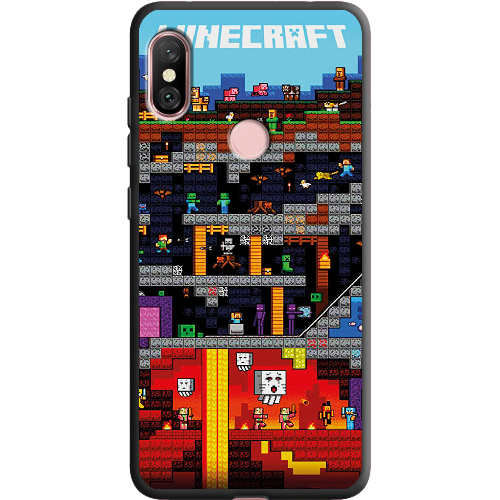 Чехол BoxFace Xiaomi Redmi Note 6 Pro Minecraft Lode Runner