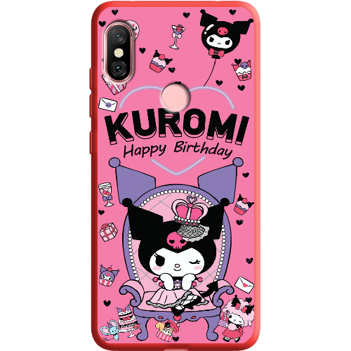 Чехол BoxFace Xiaomi Redmi Note 6 Pro День народження Kuromi