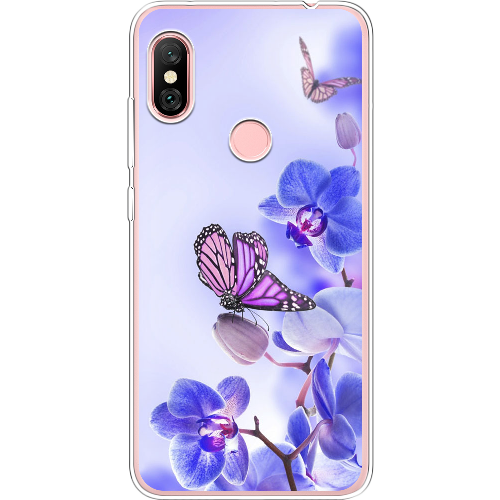 Чехол BoxFace Xiaomi Redmi Note 6 Pro Orchids and Butterflies