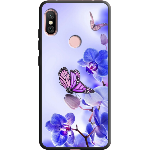 Чехол BoxFace Xiaomi Redmi Note 6 Pro Orchids and Butterflies