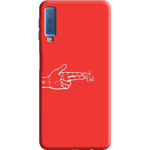 Чехол BoxFace Samsung A750 Galaxy A7 2018 Pew Pew