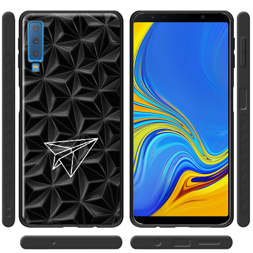 Чехол BoxFace Samsung A750 Galaxy A7 2018 Paper Plane