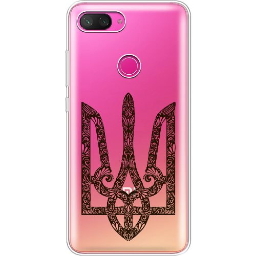 Чехол BoxFace Xiaomi Mi 8 Lite Ukrainian Black Trident