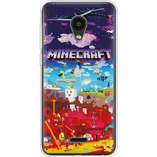 Чехол BoxFace Meizu C9 Minecraft World Beyond